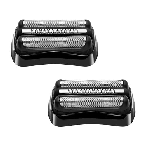 2 Pack Series 3 21B Replacement Head Compatible with Braun S3 21b 3010s, 3040s, 5409, etc. Avelisse
