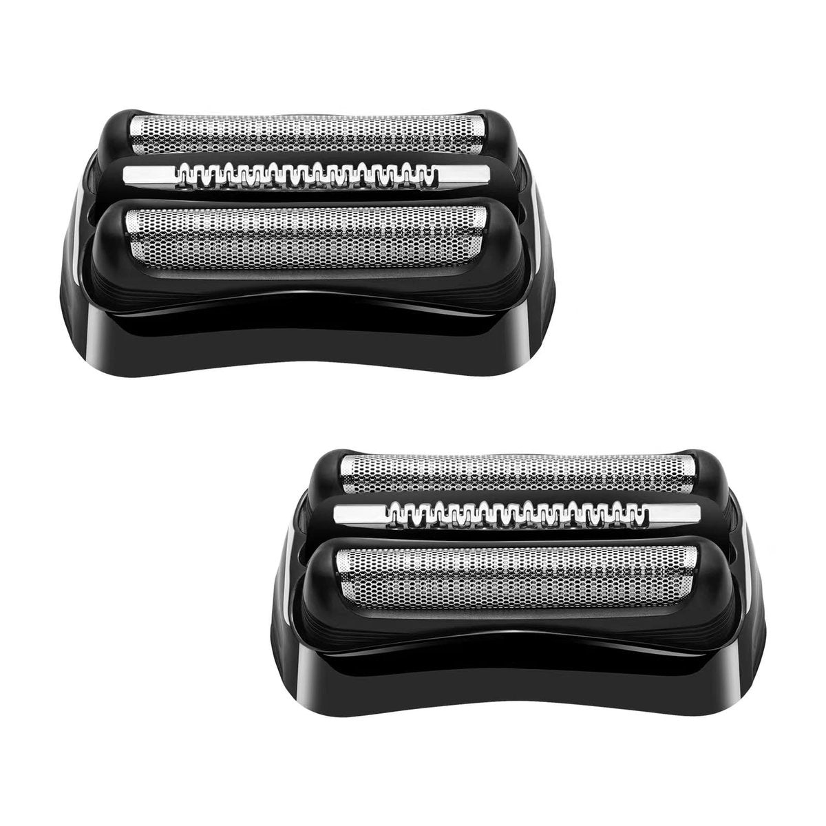 2 Pack Series 3 21B Replacement Head Compatible with Braun S3 21b 3010s, 3040s, 5409, etc. Avelisse