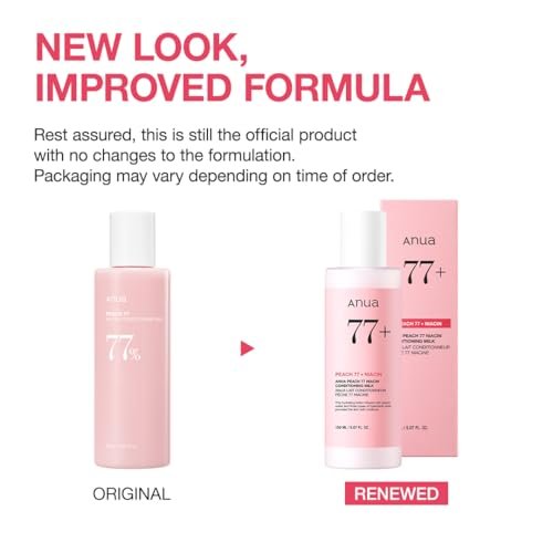 ANUA Peach Niacin Conditioning Lotion - Lightweight Face Moisturizer with Vitamin B12, Ceramide, Panthenol & Hyaluronic Acid for Glass Skin (150ml) Avelisse