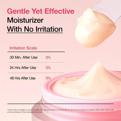ANUA Peach Niacinamide Cream - Hydrating Face Moisturizer with Collagen, Vitamin B12, Ceramide & Panthenol for Glass Skin, 1.69 fl.oz.
