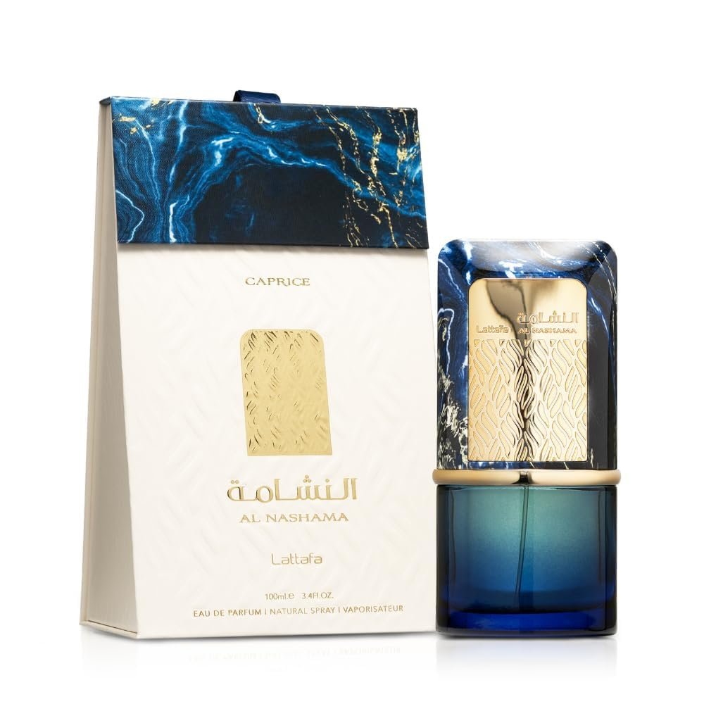 Lattafa Al Nashama Caprice Eau de Parfum for Unisex - 3.4 oz | Long-Lasting Fragrance Avelisse