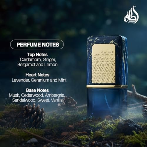 Lattafa Al Nashama Caprice Eau de Parfum for Unisex - 3.4 oz | Long-Lasting Fragrance Avelisse