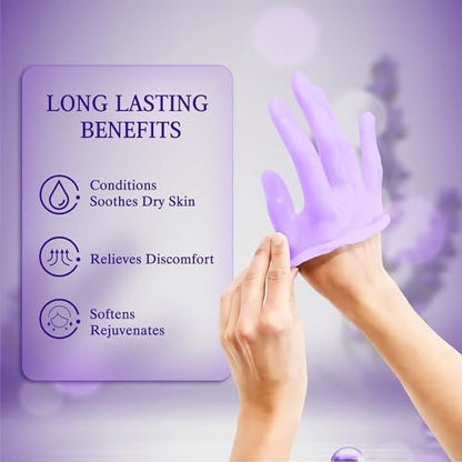 Achzzy Natural Paraffin Wax Refills, 6 Pack Lavender Scented Blocks for Paraffin Bath – Deep Hydration, Moisturizing & Nourishing for Hands and Feet Avelisse