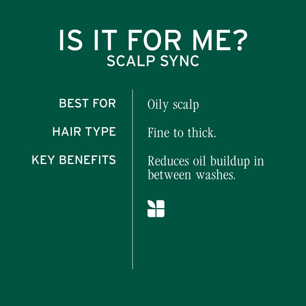 Biolage Scalp Sync Oil Balancing Hair Serum – Absorbs Excess Oil Between Washes, Leave-In Scalp Treatment with Fermented Tea Blend, Vegan, 1.6 Fl Oz Avelisse