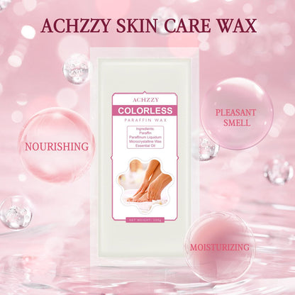 Achzzy Natural Paraffin Wax Refills, 6 Pack Unscented Paraffin Wax Blocks for Paraffin Bath – Deep Hydration, Moisturizing & Nourishing for Hands and Feet Avelisse