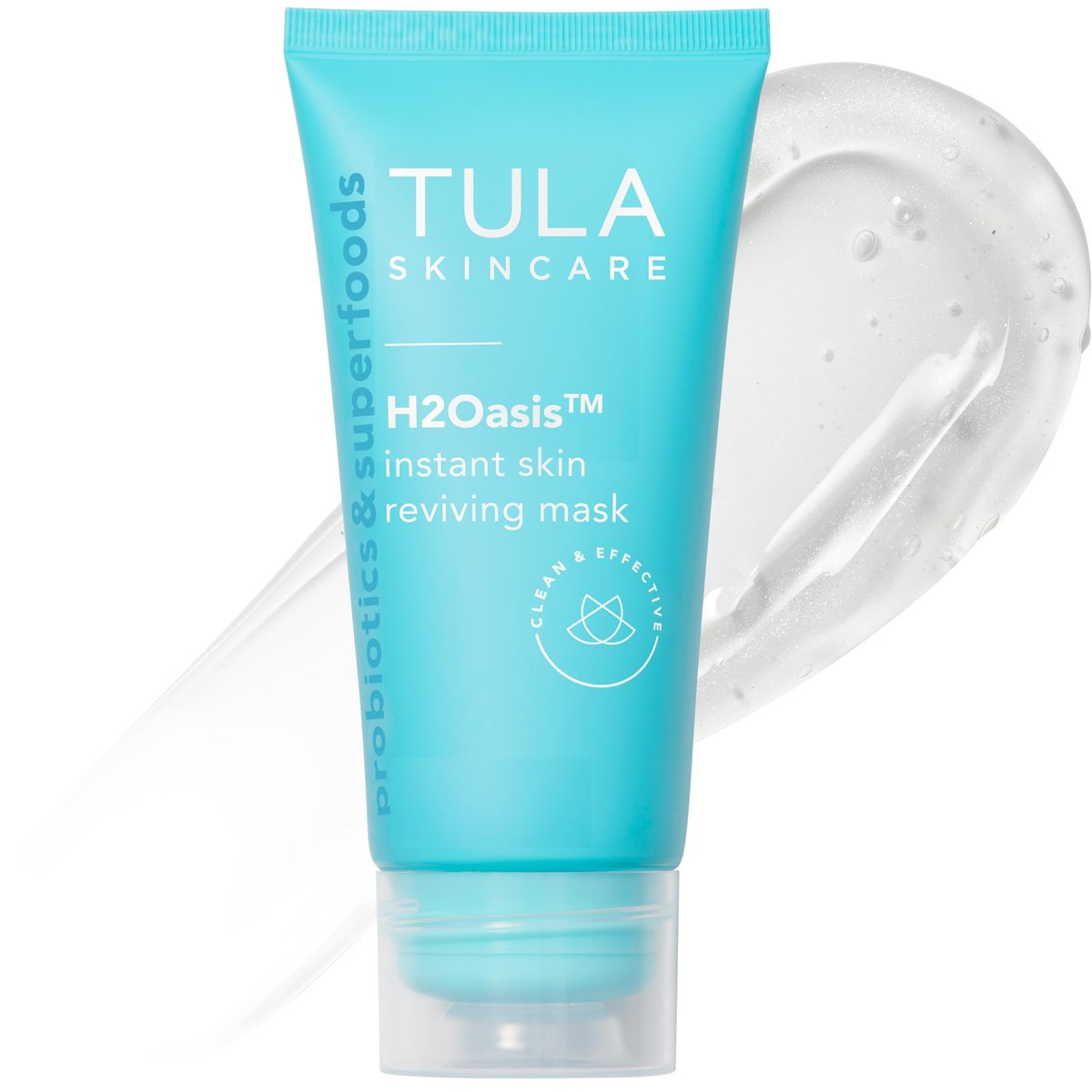 TULA Skin Care H2Oasis Instant Skin Reviving Mask - Hydrating Face Mask with Resurrection Plant and Desert Lime, 2.7 Fl Oz Avelisse