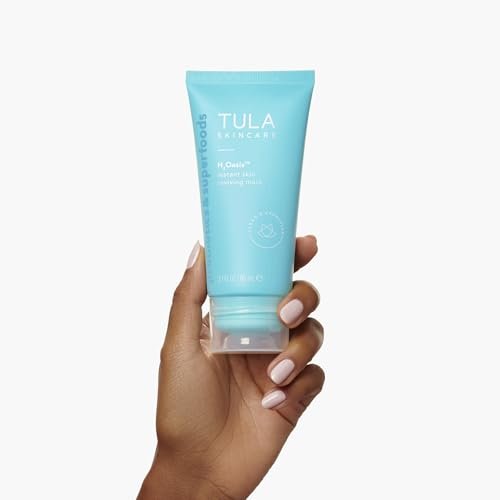 TULA Skin Care H2Oasis Instant Skin Reviving Mask - Hydrating Face Mask with Resurrection Plant and Desert Lime, 2.7 Fl Oz Avelisse