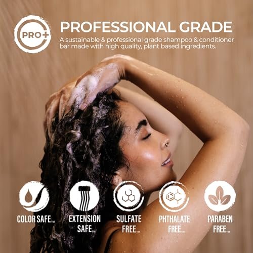 Viori Purple Shampoo Bar - Handcrafted with Longsheng Rice Water & Natural Ingredients - Neutralizes Brassy Tones in Blonde, Silver, and Gray Hair - All Natural Solid Shampoo Avelisse