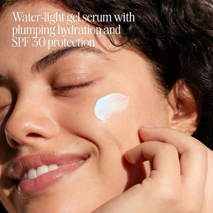 COOLA Refreshing Water Plumping Gel SPF 30 Face Sunscreen with Hyaluronic Acid, Organic Aloe & Coconut Water - 1 fl oz Avelisse