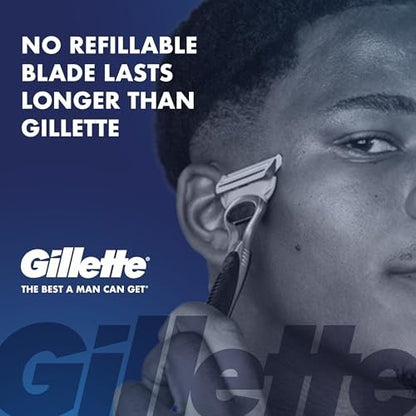 Gillette SkinGuard Razors for Men, 4 Count - Sensitive Skin Razor