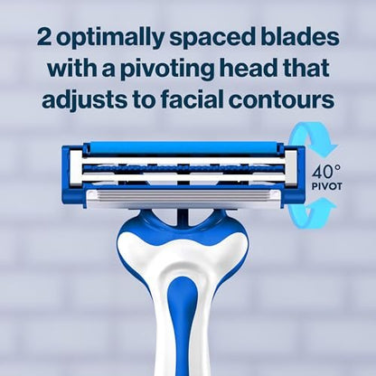 Gillette SkinGuard Razors for Men, 4 Count - Sensitive Skin Razor