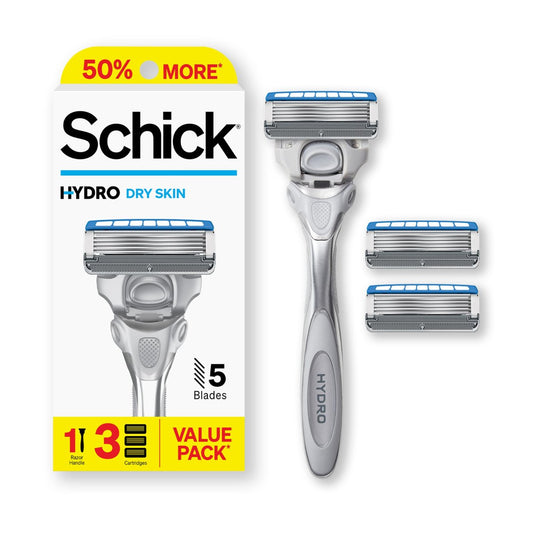 Schick Hydro Advanced Hydration Razor for – Hydrating Gel Reservoir: The built-in gel reservoir releases a – Image 1