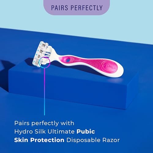 Schick Hydro Silk Shave Cream & 24-Hour Moisturizer for Women - Pubic Hair & Bikini Area Shaving Cream for Sensitive Skin, 8 fl oz - görsel 14