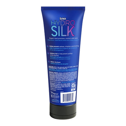 Schick Hydro Silk Shave Cream & 24-Hour Moisturizer for Women - Pubic Hair & Bikini Area Shaving Cream for Sensitive Skin, 8 fl oz