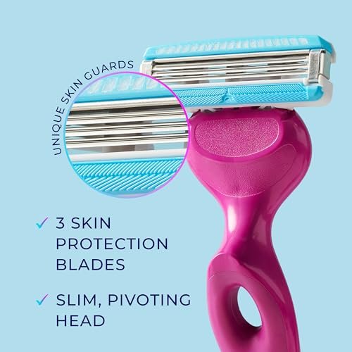 Schick Hydro Silk Ultimate Pubic Skin Protection Bikini Razor Refills, 4 Count Avelisse