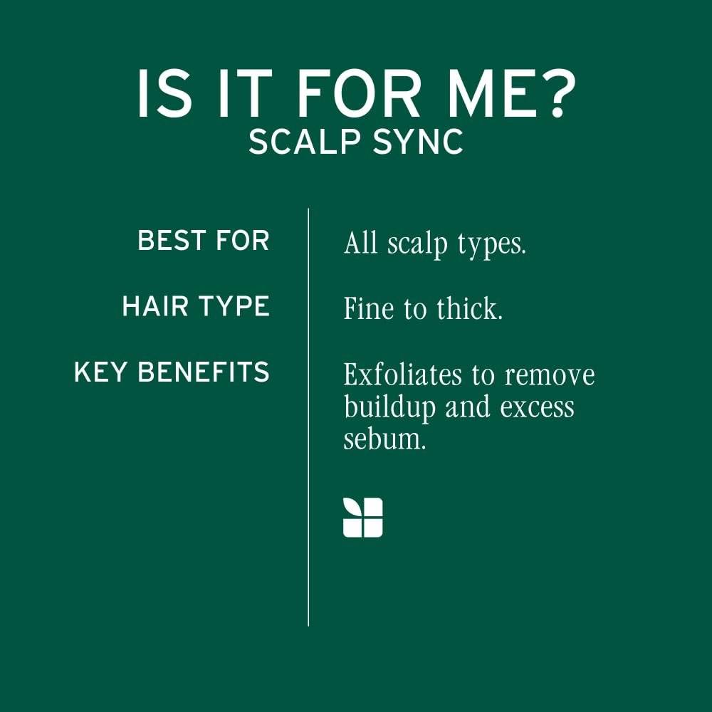 Biolage Scalp Sync Purifying Concentrate - Exfoliating & Clarifying Dry Scalp Treatment with Fermented Tea Blend & Glycolic Acid, 6.8 Fl Oz Avelisse