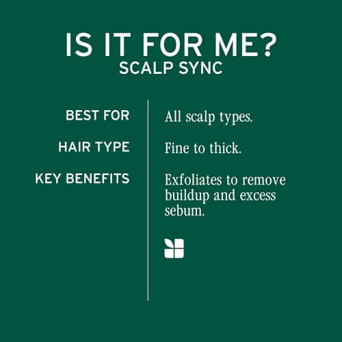 Biolage Scalp Sync Purifying Concentrate - Exfoliating & Clarifying Dry Scalp Treatment with Fermented Tea Blend & Glycolic Acid, 6.8 Fl Oz Avelisse