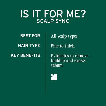 Biolage Scalp Sync Purifying Concentrate - Exfoliating & Clarifying Dry Scalp Treatment with Fermented Tea Blend & Glycolic Acid, 6.8 Fl Oz Avelisse