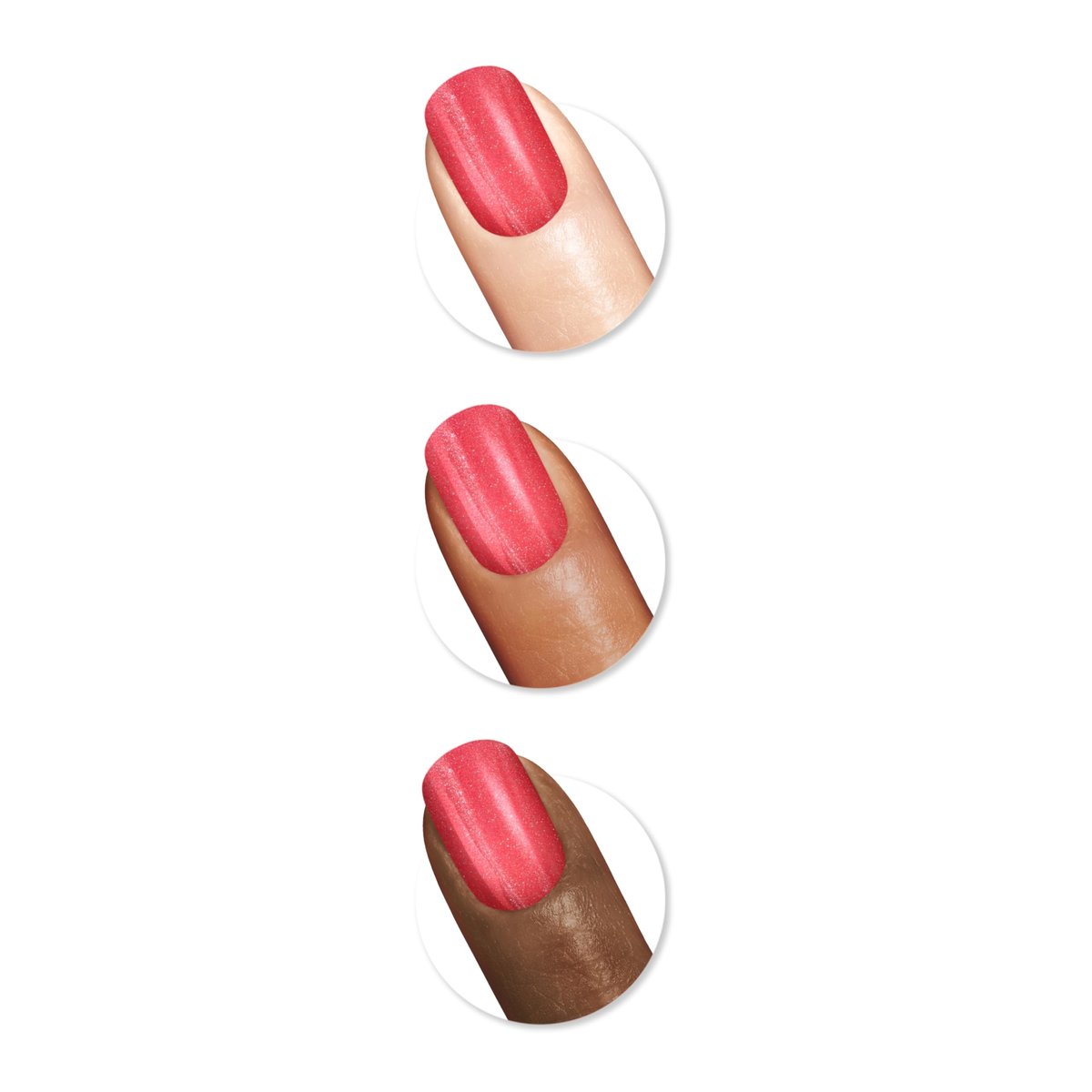Sally Hansen Insta-Dri Pride Nail Polish - 758 A Thing Called Love - Quick Dry, Long Lasting, Streak-Free Shine - Soft Coral Red Nail Color - görsel 5