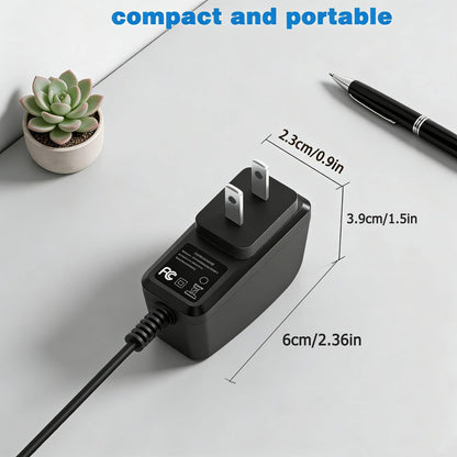 LIANSUM Replacement Charger Compatible with Wahl 9649 Hair Clipper – Power Cord for Wahl 9649 & 9649P Color Pro Cordless Trimmer