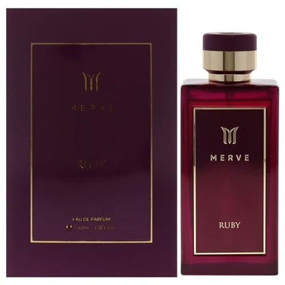 Ruby by Merve for Women - 3.4 oz Eau de Parfum Spray