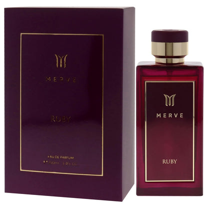 Ruby by Merve for Women - 3.4 oz Eau de Parfum Spray
