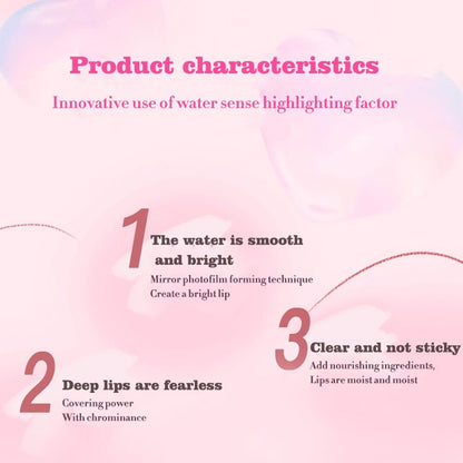 Yasovigi 6 Colors Lip Oil Stain Set - Watery Lip Tint, High Pigment, Non-Sticky Lip Gloss for Multi-Use Lip and Cheek Color
