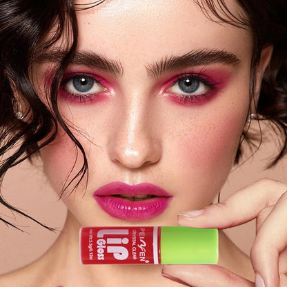 Yasovigi 6 Colors Lip Oil Stain Set - Watery Lip Tint, High Pigment, Non-Sticky Lip Gloss for Multi-Use Lip and Cheek Color