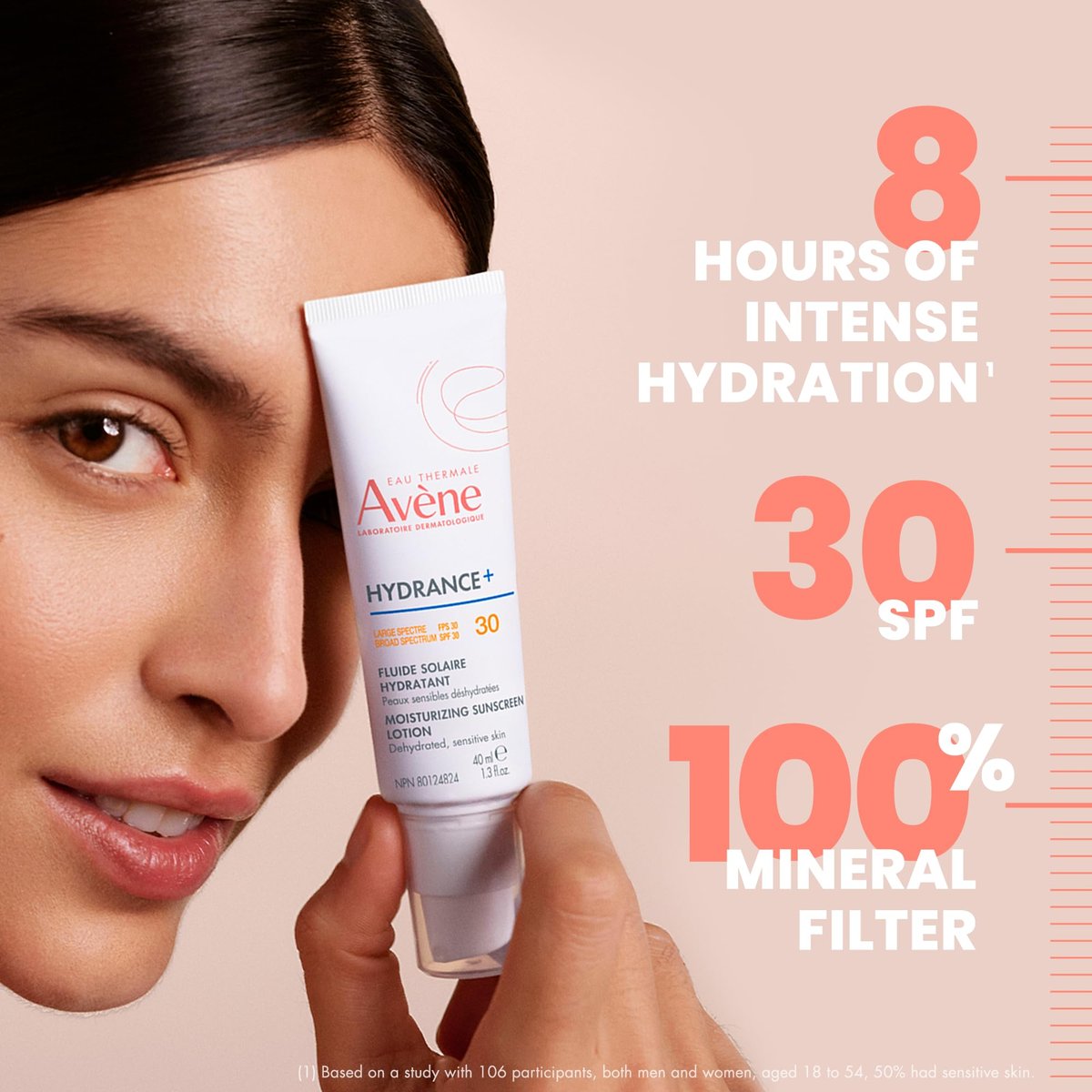 Avène Hydrance+ Moisturizing Sunscreen Lotion SPF 30 – 1.3 Fl Oz Avelisse