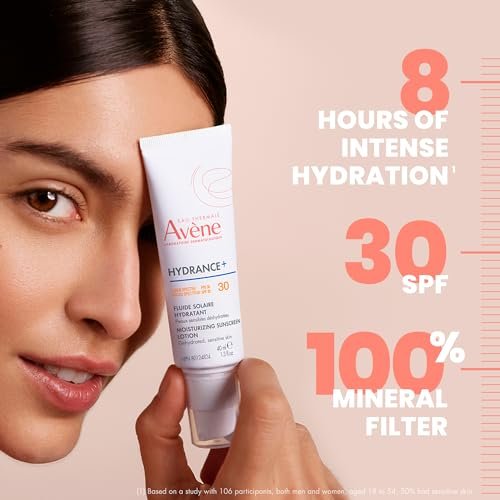 Avène Hydrance+ Moisturizing Sunscreen Lotion SPF 30 – 1.3 Fl Oz Avelisse