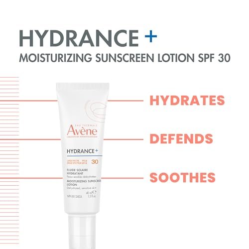 Avène Hydrance+ Moisturizing Sunscreen Lotion SPF 30 – 1.3 Fl Oz Avelisse