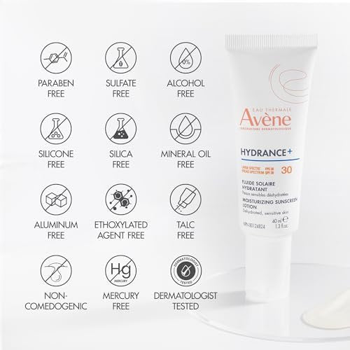 Avène Hydrance+ Moisturizing Sunscreen Lotion SPF 30 – 1.3 Fl Oz Avelisse