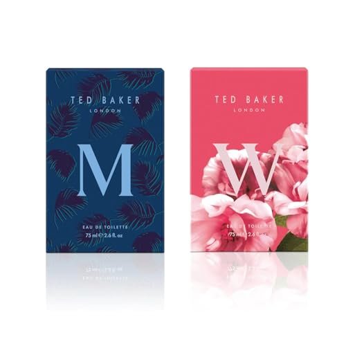 Ted Baker M & W Duo Fragrance Set – Men’s & Women’s Eau de Toilette, 75ml Each, Fresh Citrus, Spicy & Fruity Floral, Long-Lasting Designer Perfume Set for Couples - görsel 4