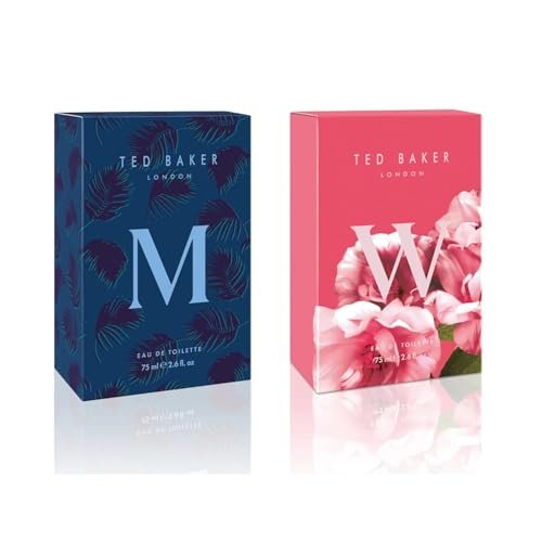 Ted Baker M & W Duo Fragrance Set – Men’s & Women’s Eau de Toilette, 75ml Each, Fresh Citrus, Spicy & Fruity Floral, Long-Lasting Designer Perfume Set for Couples - görsel 6