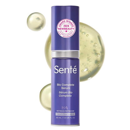 Senté Bio Complete Serum – Gentle Retinoid Serum for Sensitive Skin, Nourishing & Hydrating, Combats Dullness & Signs of Aging, 1 Fl Oz Avelisse