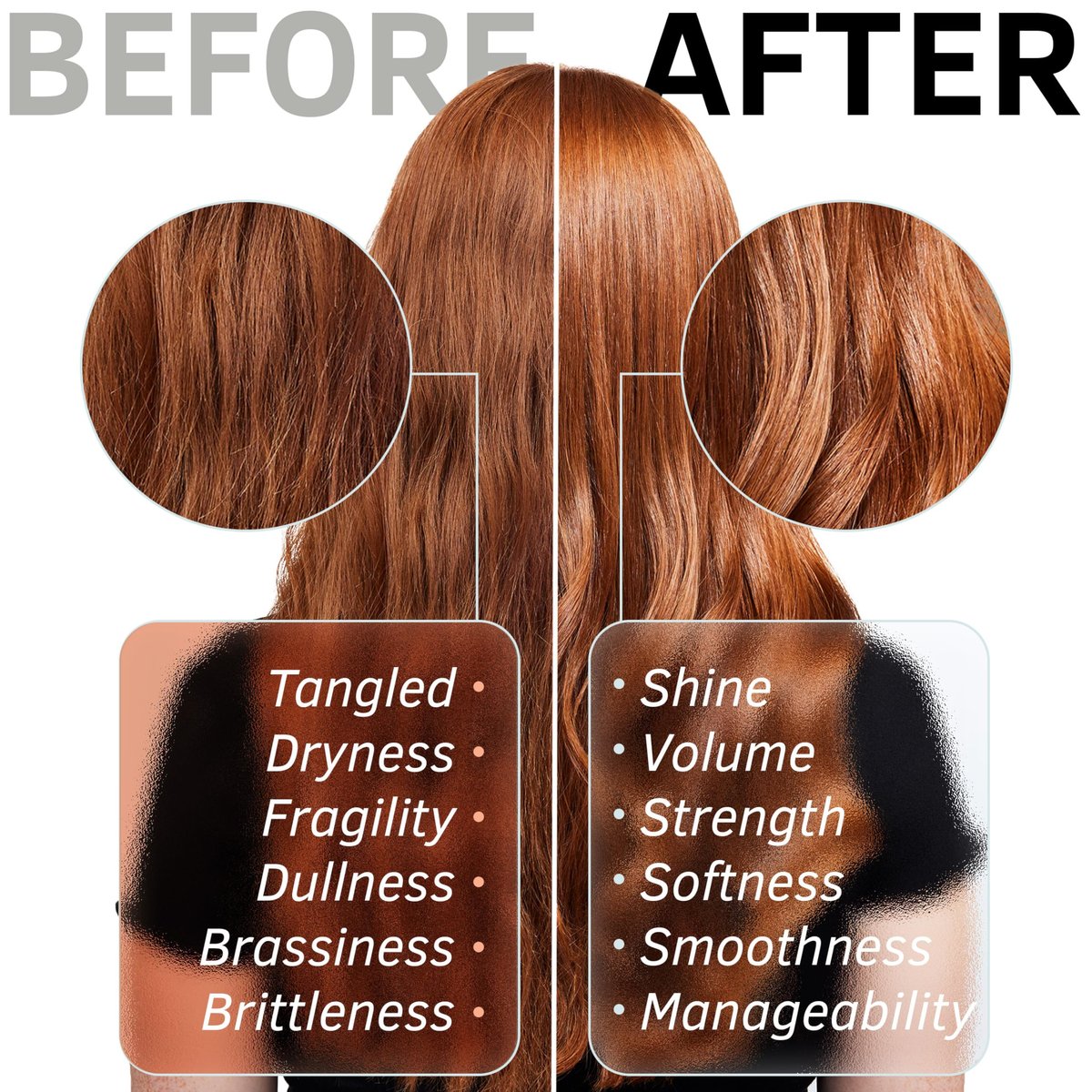 Hard Water Shampoo & Conditioner Set - Hydrating Hair Treatment for Shine & Manageability - Clarifying Wash with Bentonite Clay, Volcanic Ash, Lactic Acid - Metal Detox Shampoo with Collagen 32 FL oz Avelisse