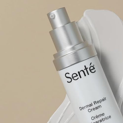 Senté Dermal Repair Facial Cream – Nourishing Moisturizer for Rosacea, Sensitive Skin & Post-Procedure, with Patented HSA, Vitamin E & Green Tea Extract, 1.7 Fl Oz Avelisse