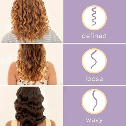 INFINITIPRO by CONAIR Curl Secret MINI Automatic Curling Iron – 1/2-Inch Barrel, Cordless Hair Curler for Short to Medium Hair Avelisse