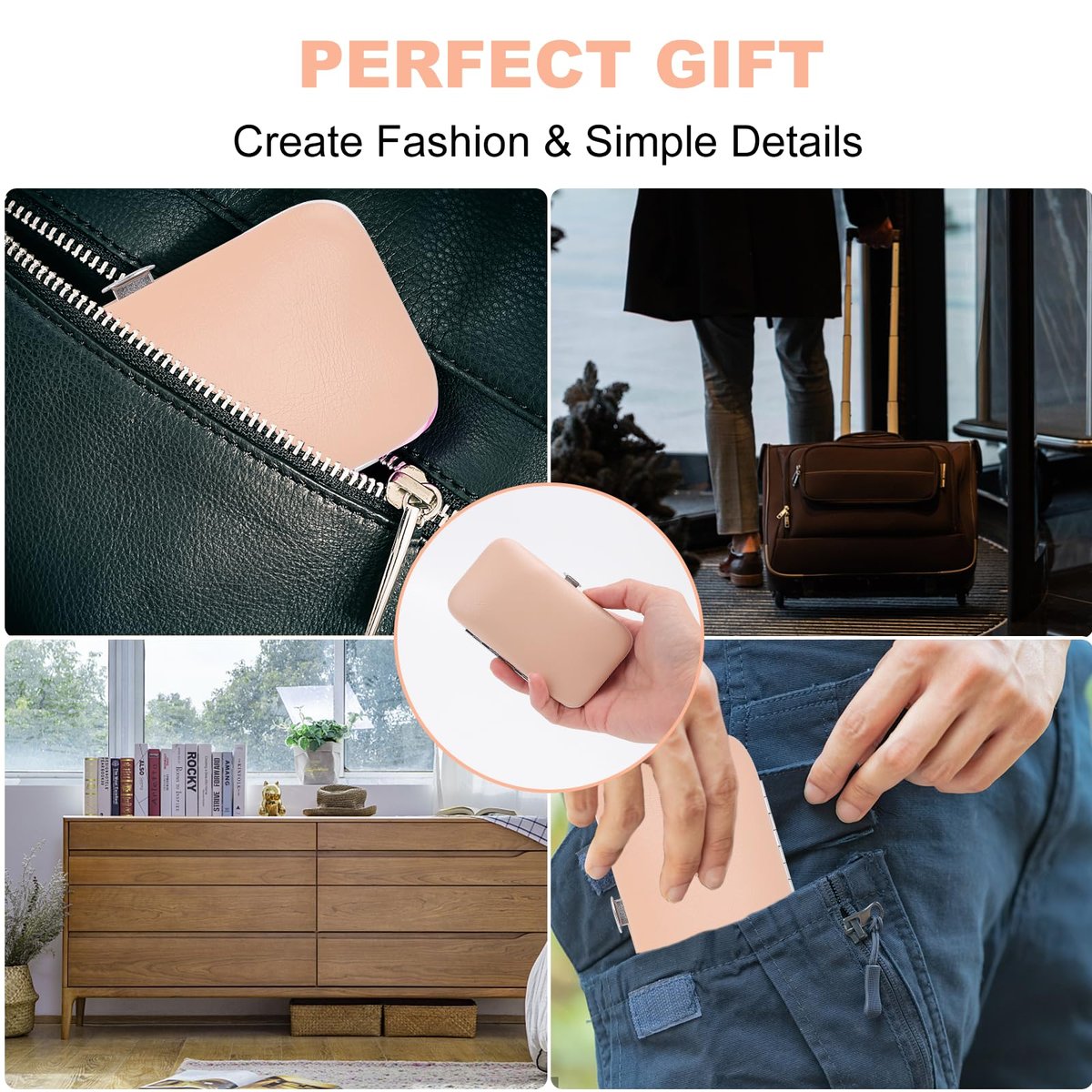 Rose Gold Manicure Set – 9-Piece Professional Nail Clipper Kit for Grooming, Pedicure & Personal Care - görsel 13
