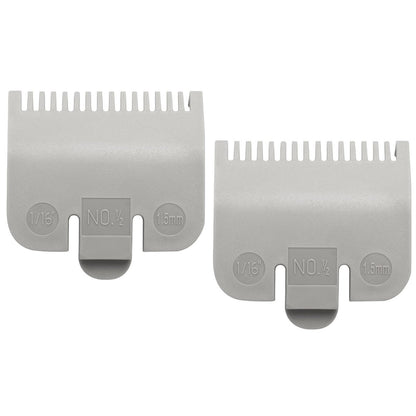 Wahl Clipper Guard Replacement #3137-101 - #1/2 (1.5mm) Grey - 2 Pack