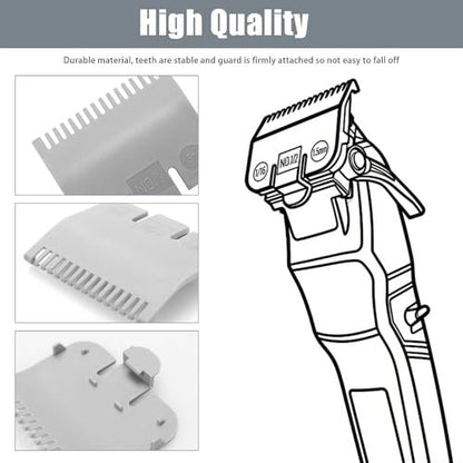 Wahl Clipper Guard Replacement #3137-101 - #1/2 (1.5mm) Grey - 2 Pack