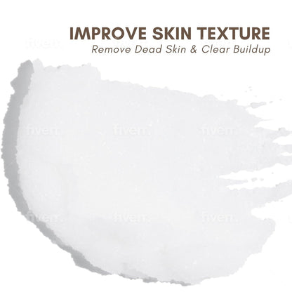Manjeri Skincare Coconut Bliss Body Scrub – Luxurious Exfoliator for Smooth, Soft Skin