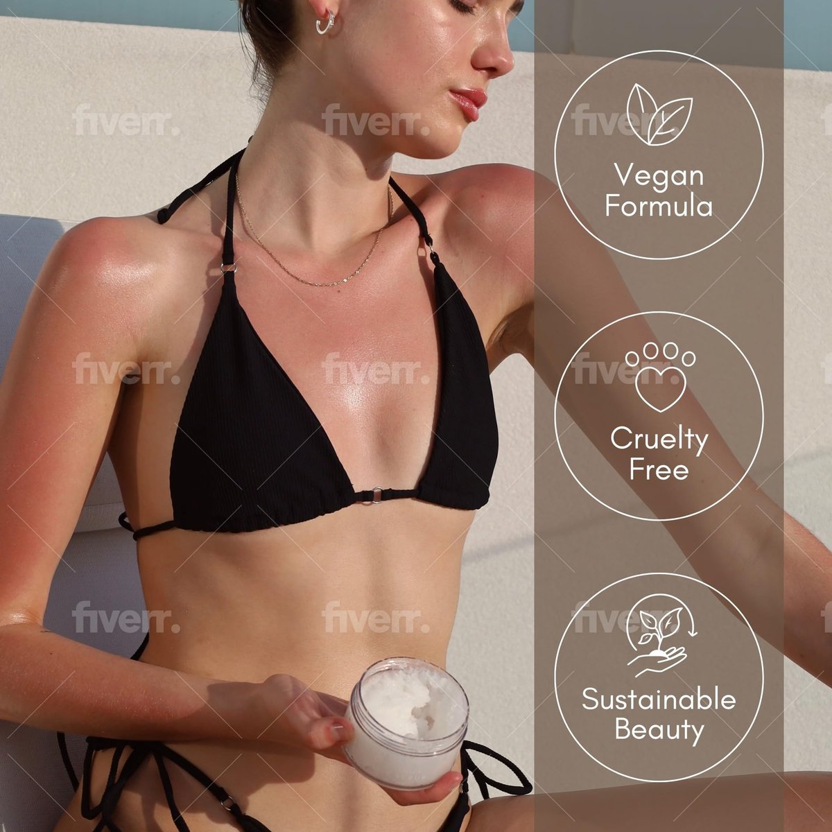 Manjeri Skincare Coconut Bliss Body Scrub – Luxurious Exfoliator for Smooth, Soft Skin - görsel 9
