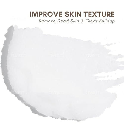Manjeri Skincare Coconut Bliss Body Scrub – Luxurious Exfoliator for Smooth, Soft Skin