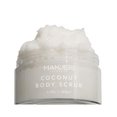 Manjeri Skincare Coconut Bliss Body Scrub – Luxurious Exfoliator for Smooth, Soft Skin - görsel 2