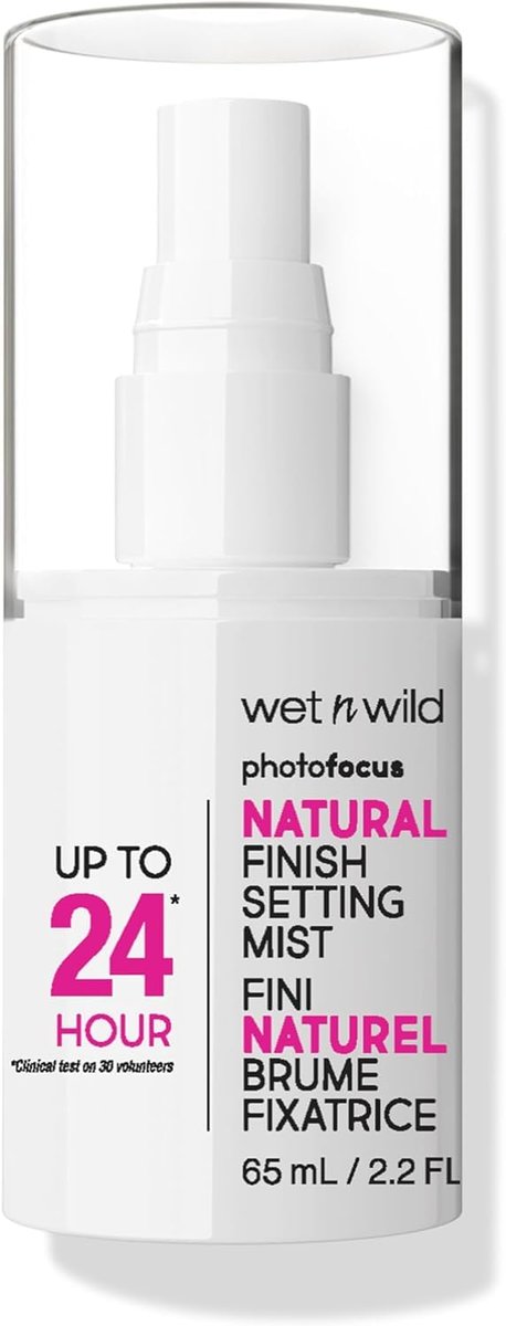 wet n wild Photo Focus Setting Mist - Matte Finish, 24HR Wear, Lightweight & Nourishing with Provitamin B5 & E, Cruelty-Free & Vegan - görsel 3