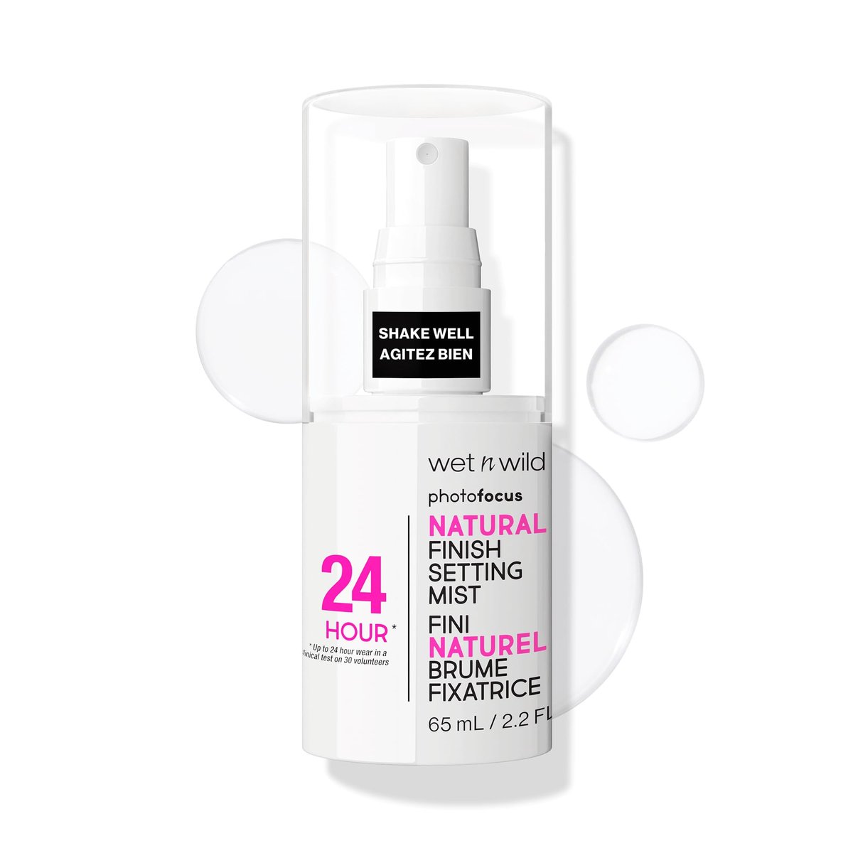 wet n wild Photo Focus Setting Mist - Matte Finish, 24HR Wear, Lightweight & Nourishing with Provitamin B5 & E, Cruelty-Free & Vegan - görsel 1