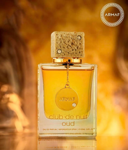 Armaf Club De Nuit Oud Eau de Parfum - Unisex 3.6 oz | Long-Lasting Oud Fragrance Avelisse