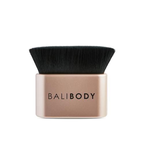 Bali Body Blending Brush - Kabuki Brush for Self Tanner Face & Body - Streak-Free Ultra-Soft Reusable Tanning Accessory for Mousse Cream Spray - Vegan Easy to Clean No Stained Hands Avelisse