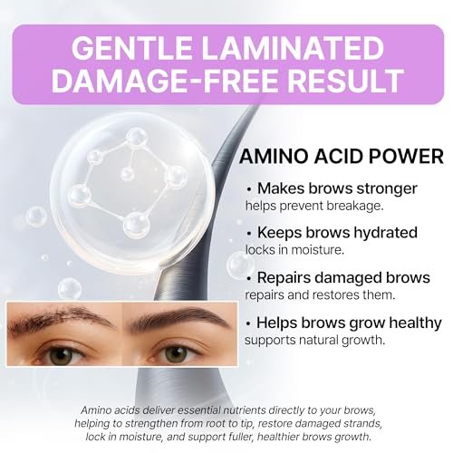 CLIONE PRIME At Home Brow Lamination Kit - DIY Eyebrow Lamination Kit, Professional Eyebrow Perm Kit, Instant DIY Eyebrow Lift Kit for Fuller Thicker Brows, Lasts Up to 8 Weeks Avelisse
